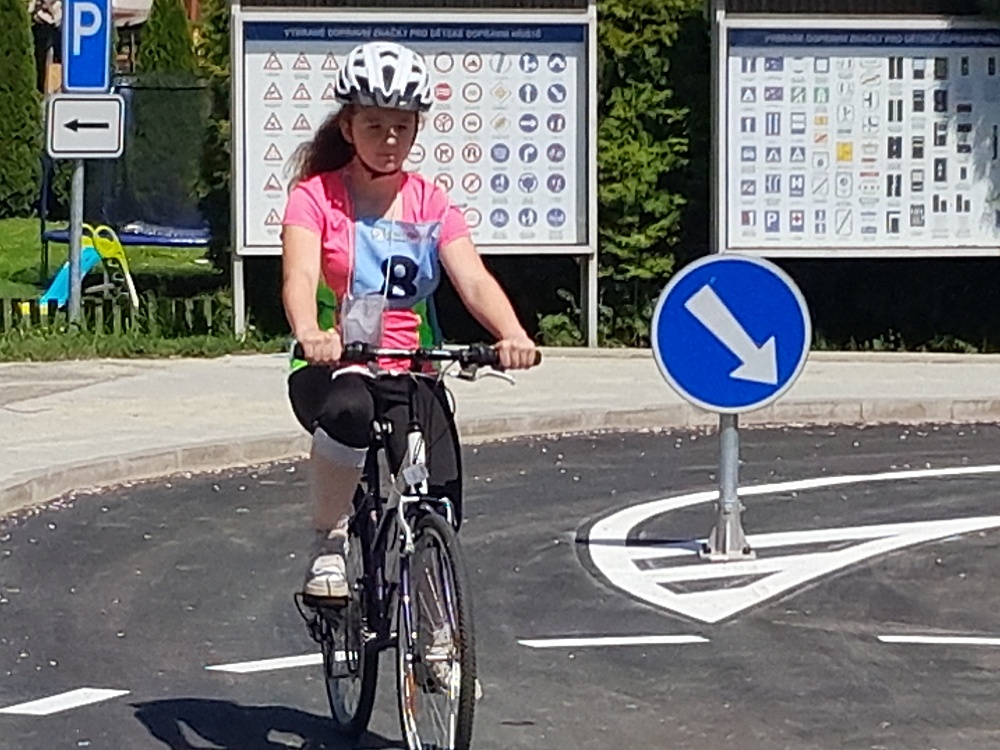 Okresní kolo dopravní soutěže mladých cyklistů