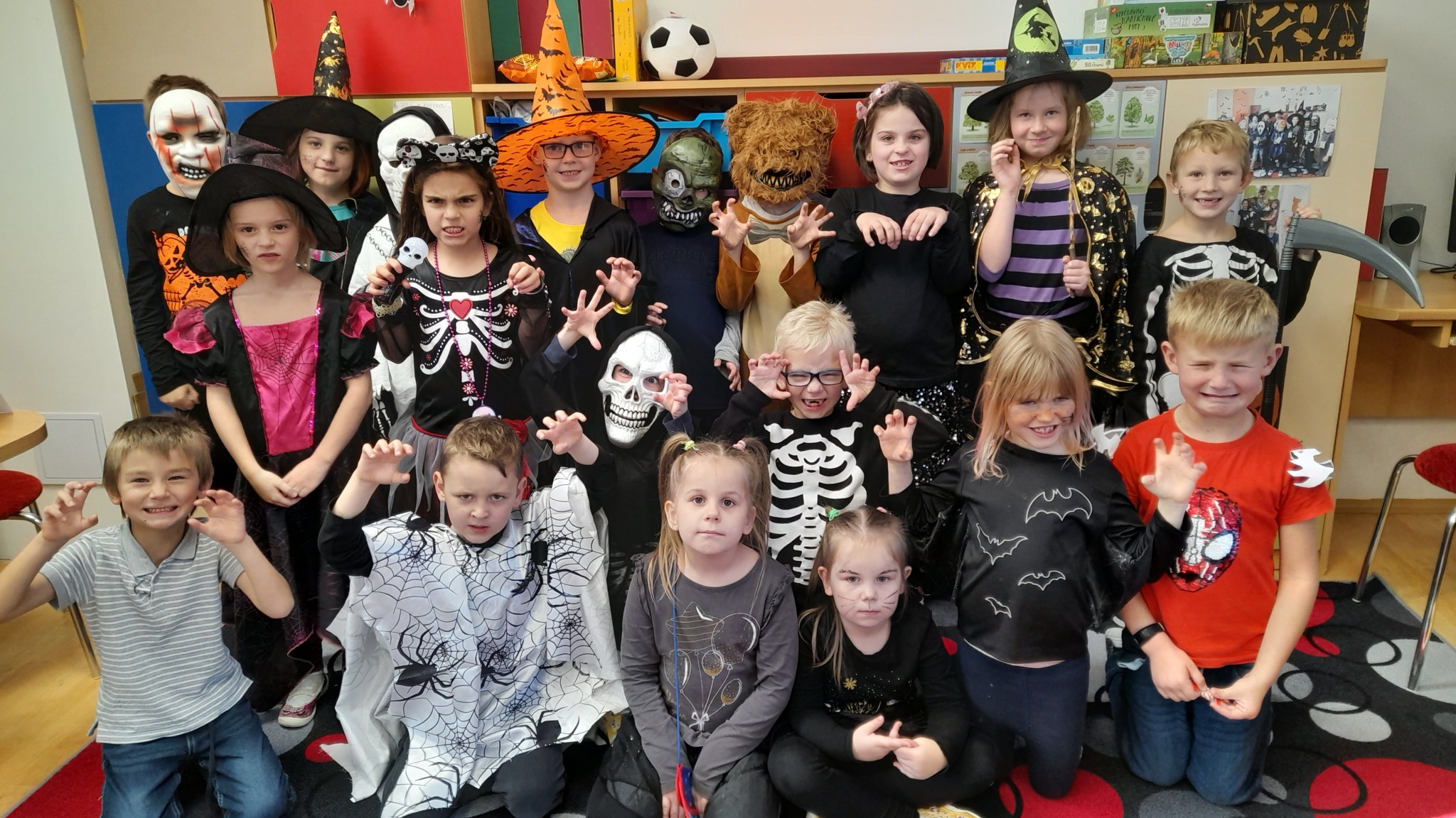 Halloweenská diskotéka – ŠD A 2022